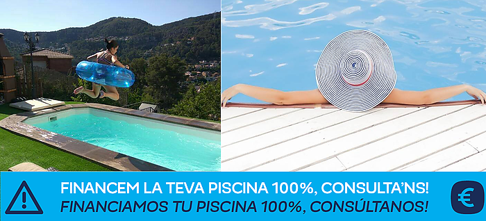 Possibilitat de finançament a mida de la seva piscina!